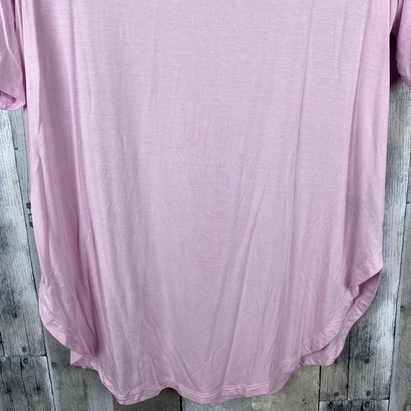 Torrid Super Soft Pink Favorite Tunic Tee Size 1 - Picture 9 of 13